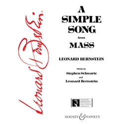 Simple Song (from Mass) - Voice and Piano