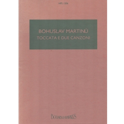 Toccata e due Canzoni - Study Score