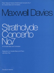 Strathclyde Concerto No. 7 - String Bass and Piano