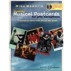 Junior Musical Postcards - Alto Sax and CD