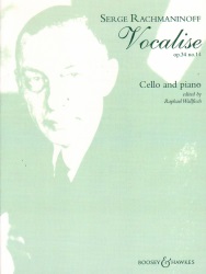 Vocalise, Op. 34 No. 14 - Cello and Piano