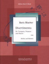 Divertimento - Trumpet, Trombone and Piano