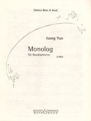 Monolog - Bass Clarinet Unaccompanied