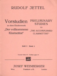 Preliminary Studies, Vol. 3 - Clarinet