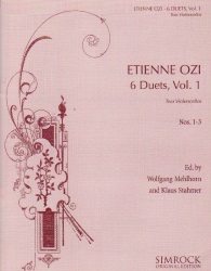 6 Duets, Volume 1 (Nos. 1-3) - Cello Duet