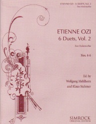 6 Duets, Volume 2 (Nos. 4-6) - Cello Duet