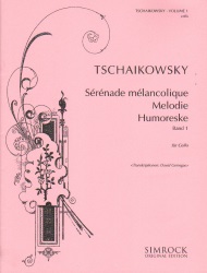 Tchaikovsky for Cello, Volume 1  - Cello and Piano