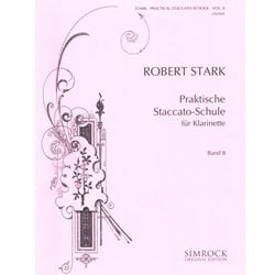 Practical Staccato School, Volume 2 - Clarinet