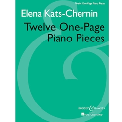 Twelve One-Page Piano Pieces