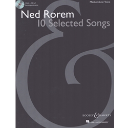 10 Selected Songs (Book/CD) - Medium/low Voice