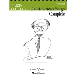Old American Songs: Complete - Medium Voice and Piano