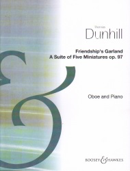 Friendship's Garland : A Suite of 5 Miniatures Op. 97 - Oboe and Piano