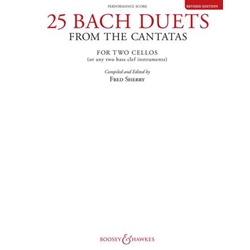 25 Bach Duets from the Cantatas - Cello Duet