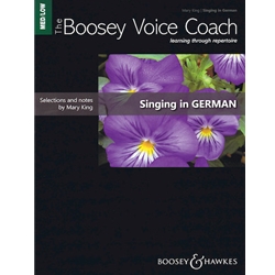 Boosey Voice Coach: Singing in German - Medium/Low Voice Edition