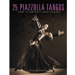 25 Piazzolla Tangos - Clarinet and Piano