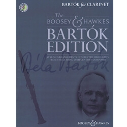 Bartok for Clarinet - Clarinet and Piano (Book/CD)