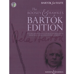 Bartok For Flute - Flute and Piano (Book/CD)