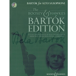 Bartok For Alto Saxophone - Alto Sax and Piano (Book/CD)