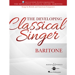 Developing Classical Singer, The: Baritone - Book/Audio