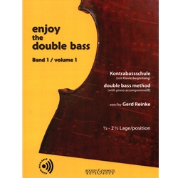 Enjoy the Double Bass, Vol. 1 (Book/Online Audio) - String Bass