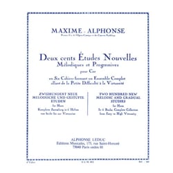 200 Etudes Nouvelles, Volume 6 - Horn