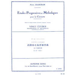 20 Progressive and Melodious Etudes, Vol. 3: Nos. 41-60 - Clarinet