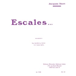 Escales No. 2 "Tunis Nefta" - Oboe