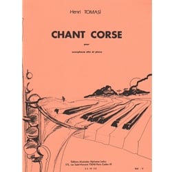 Chant Corse - Alto Sax and Piano