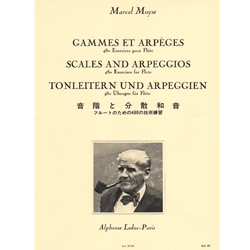 Gammes et arpeges (Scales and Arpeggios) - Flute