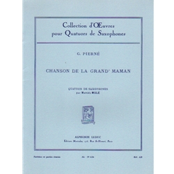 Chanson de la Grand' Maman - Sax Quartet SATB