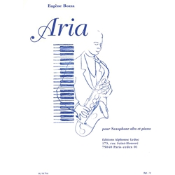 Aria - Alto Sax and Piano