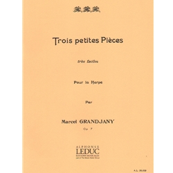 Trois Petites Pieces tres faciles, Op. 7 - Harp