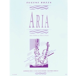 Aria - Flute (or Violin) and Piano - Audio Access Included