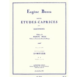 12 Etudes-Caprices - Saxophone