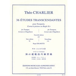 36 Etudes Trancendantes for Trumpet, Cornet or Flugelhorn