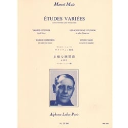 Etudes Variees - Saxophone