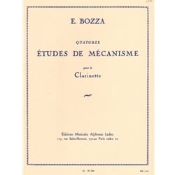 14 Etudes de Mecanisme - Clarinet