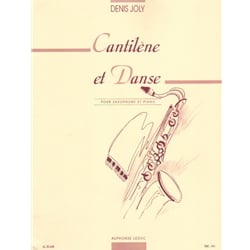 Cantilene et Danse - Alto Sax and Piano
