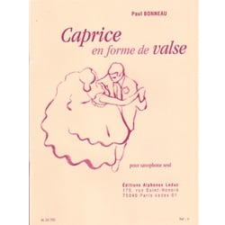 Caprice en forme de valse - Alto Sax Unaccompanied