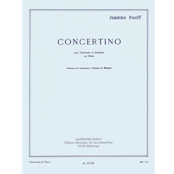 Concertino, Op. 15 - Clarinet and Piano