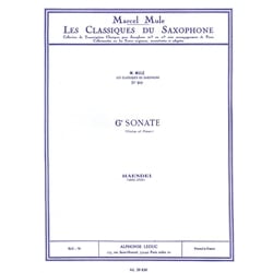 Sonata No. 6 - Alto Sax and Piano
