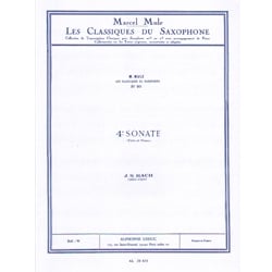 Sonata No. 4 - Alto Sax and Piano