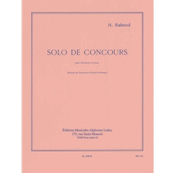 Solo de Concours - Clarinet and Piano