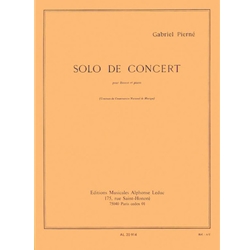 Solo de Concert, Op. 35 - Bassoon and Piano