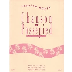 Chanson et Passepied - Alto Sax and Piano