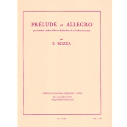 Prelude et Allegro - Bass Trombone (or Tuba) and Piano