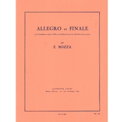 Allegro et Finale - Double Bass (or Tuba or Bass Trombone) and Piano