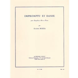 Impromptu et Danse - Alto Sax and Piano