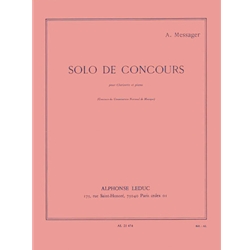 Solo de Concours - Clarinet and Piano