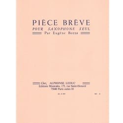 Piece Breve - Alto Sax Unaccompanied